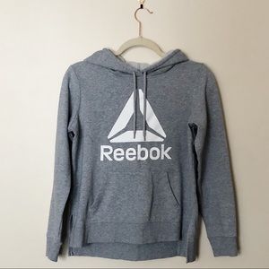 [Reebok] Women’s Gray Logo Hoodie
